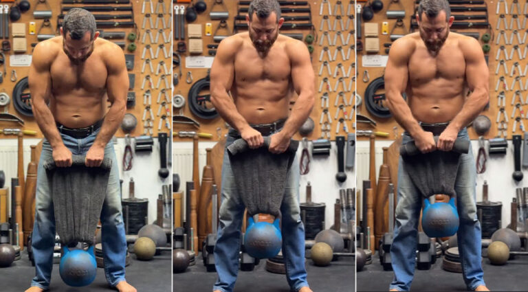Build Your Grip and Forearms With Just a Kettlebell and a Towel