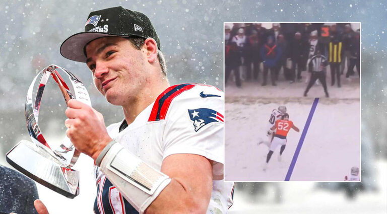 Drake Maye’s Stone Cold Touchdown Sends Patriots to Super Bowl 60
