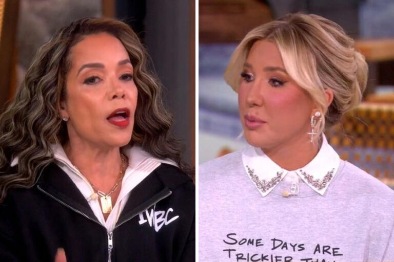 ‘The View’ Hosts Slam Savannah Chrisley’s Insistence That Donald Trump Is Not A Racist: “It’s Time To Say The Truth and Tell It Like It Is”