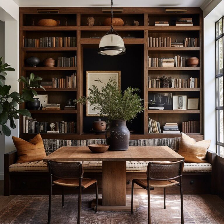 Dark Wood Interiors Are Back COCOCOZY