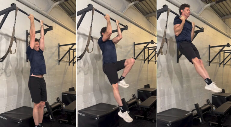 Hugh Jackman’s Viral Pull-Up Challenge Is Harder Than It Looks
