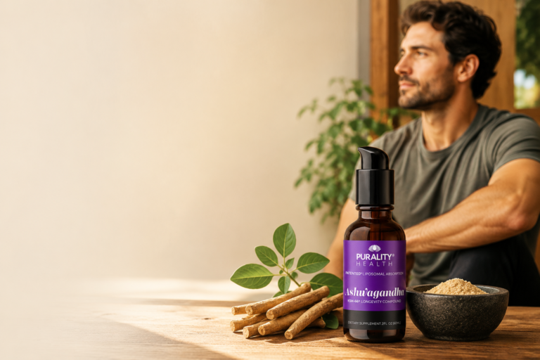 Ashwagandha for Men: Stress, Testosterone, Fertility, and Energy – Purality Health® Liposo…