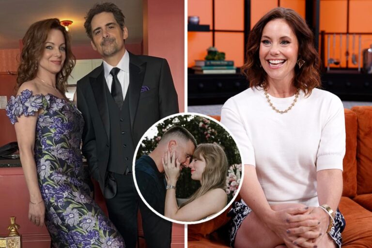 Ashley Williams Got “Every Single Detail” About Taylor Swift and Travis Kelce’s Wedding From Her Sister Kimberly Williams-Paisley: “Some of The Best Tea Around”