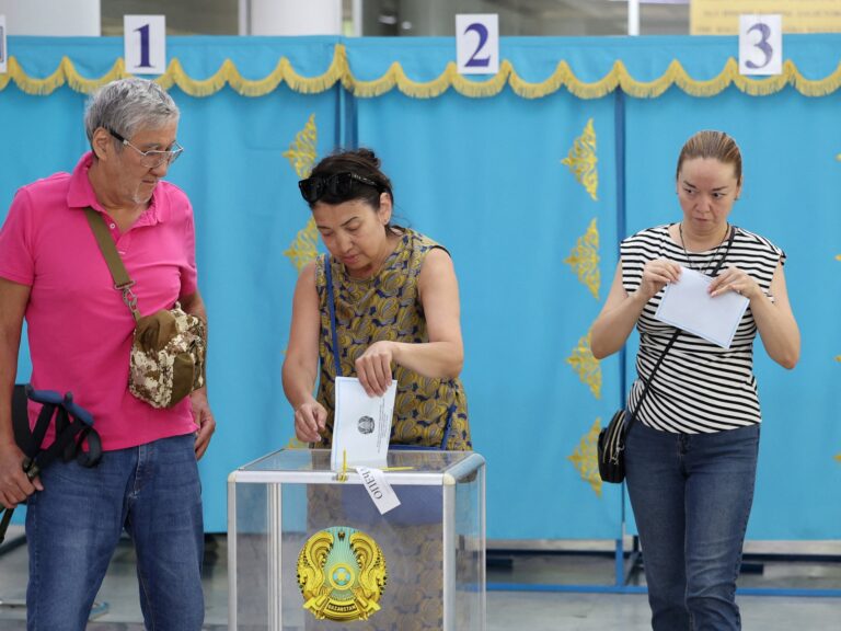 Kazakhstan holds parliamentary election expected to cement president’s grip