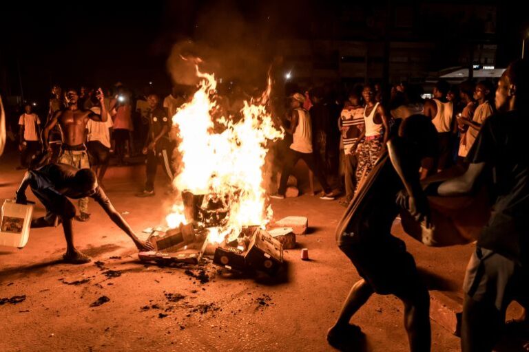 Gambian leader pledges halt to rolling blackouts as protests turn violent