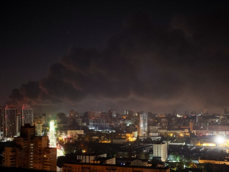 At least two killed in Kyiv as Russia launches ‘massive’ attack on Ukraine